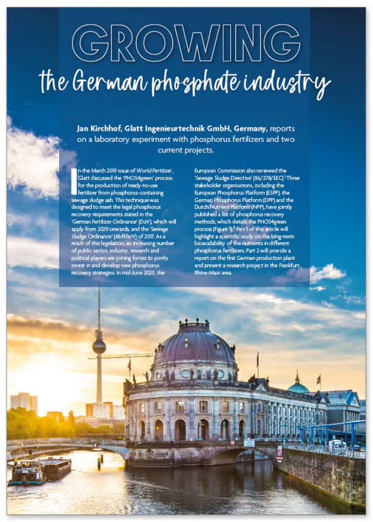 Glatt_FA_123_Growing the German phosphate industry_en_World Fertilizer_2021-11