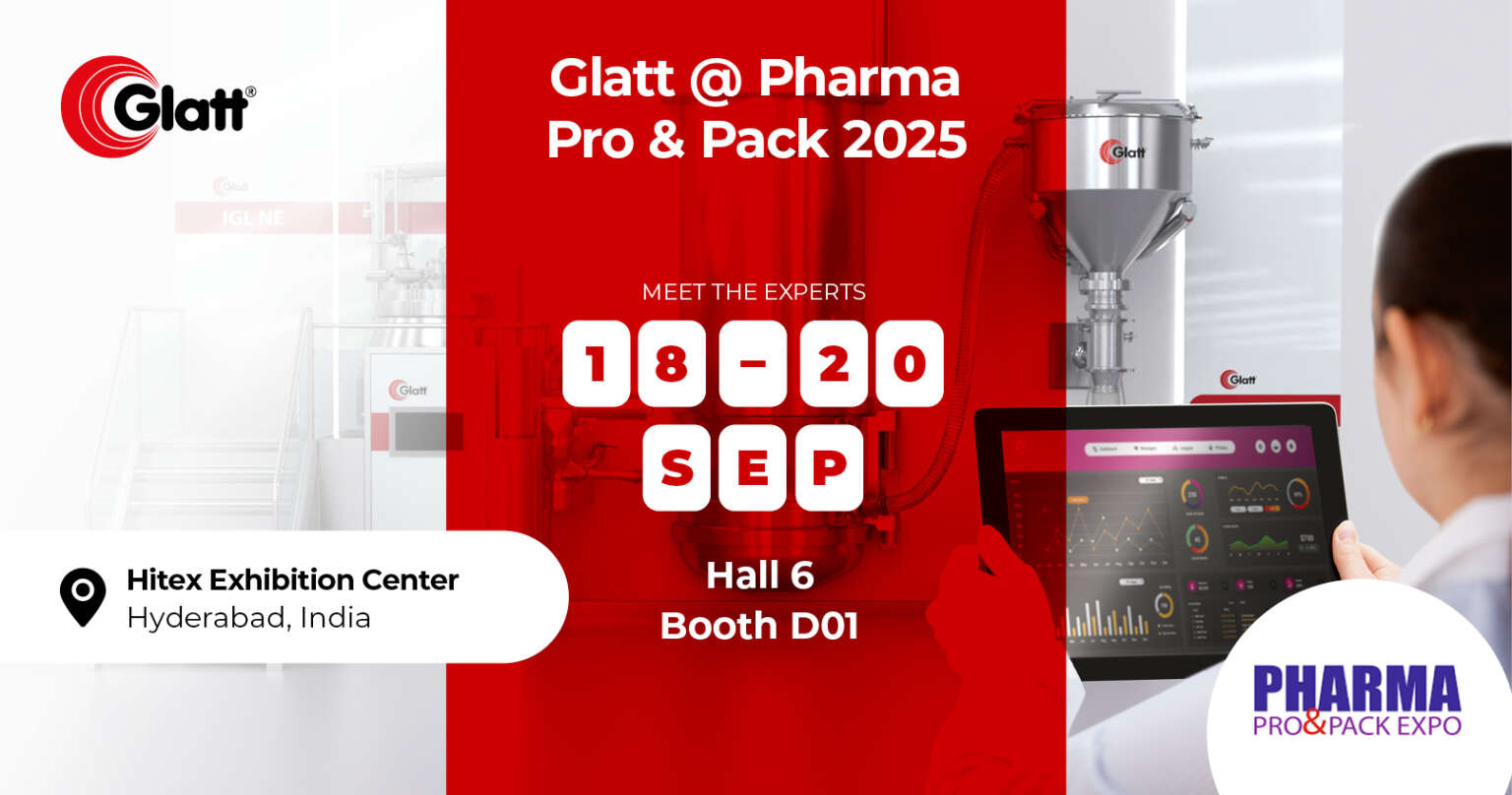 Pharma Pro&Pack Expo - Glatt - Integrated Process Solutions