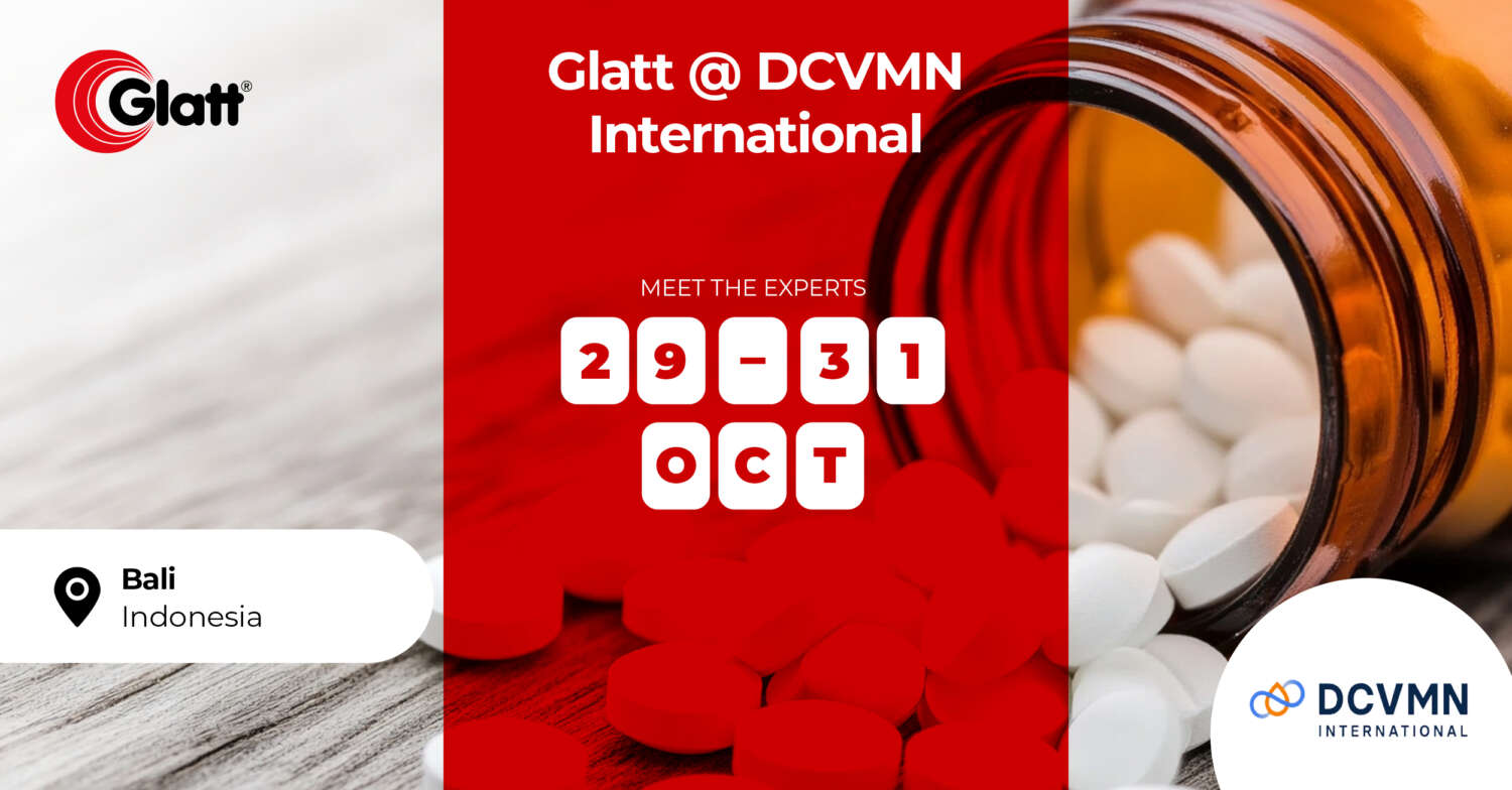 DCVMN International - Glatt - Integrated Process Solutions