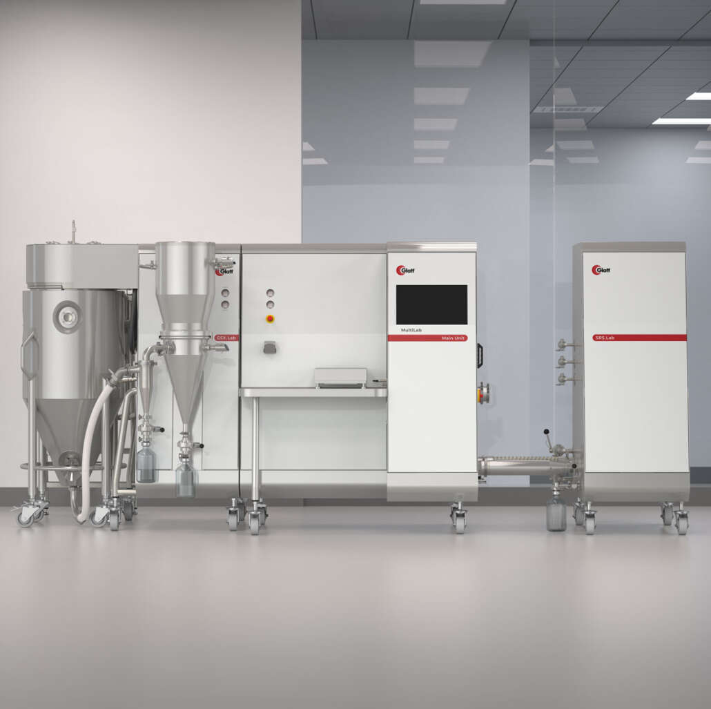 Glatt-Spray-Dryer-GSX.Lab Glatt Spray Drying